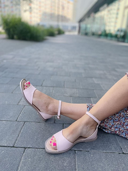 Tamei Босоніжки жіночі Tamei 0570-2 пудра (літо, шкіра натуральна) (5261) Коломия - фото 2