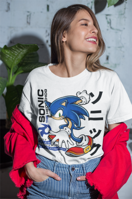 Футболка для мальчика аниме Схадов Хедгехог Хероес Соник оверсайз (рост от 165 до 180 ) Черний AnimeJ0093m Днепр - изображение 4