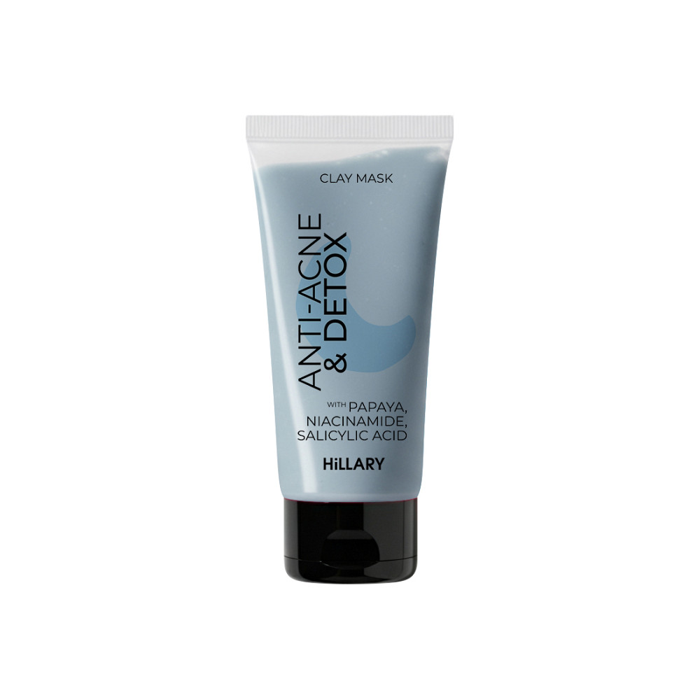 Глиняная детокс-маска для проблемной кожи лица Anti-Acne & Detox Clay Mask Hillary 90 мл Киев - изображение 15