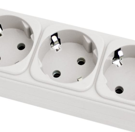 Фільтр мережевий 5 розеток 3м з вимикачем 4500А сірий SPM5-G-10G Maxxter Житомир