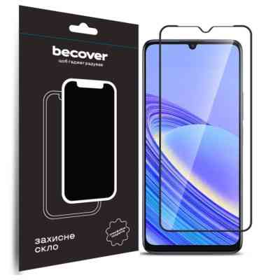 Стекло защитное BeCover TCL 40 SE (T610K2) Black (711380) Винница
