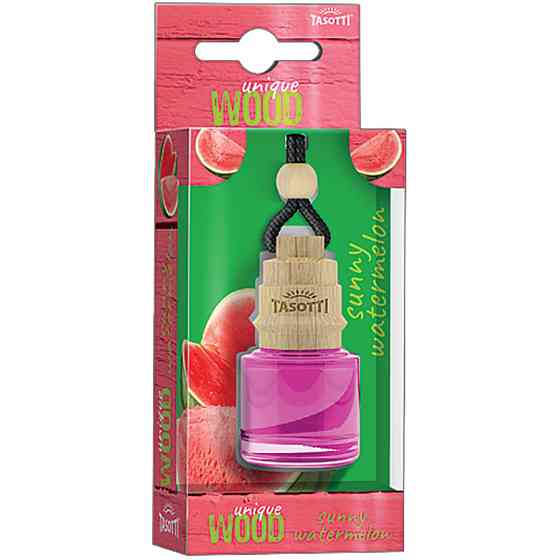 Ароматизатор для авто пробка "Unique Wood" Sunny Waterrmelon (Кавун) 7мл Tasotti Київ