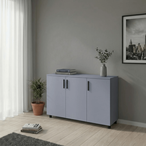 Комод Doros Торн Сірий 3Ш/1Д 135х51.6х80 (DRS-012107) Львів