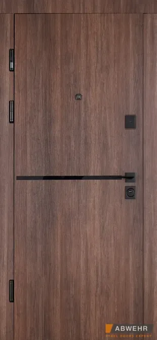 Вхідні двері Abwehr Classic PRIME Laguna 251/0 Дуб Тютюн 860*2050 мм Вхідні двері для квартири 960 Київ - фото 1