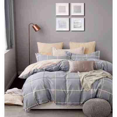 Постільна білизна Home Line Гана Сатин Твіл євро (183010) Вінниця