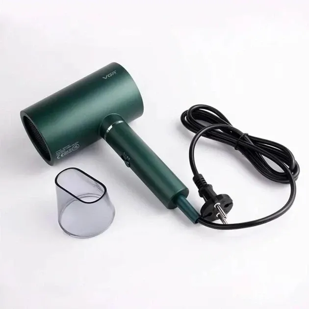 Фен для волосся VGR V-431 1800Вт з концентратором, функцією іонізації та подачею холодного повітря Одеса - фото 15