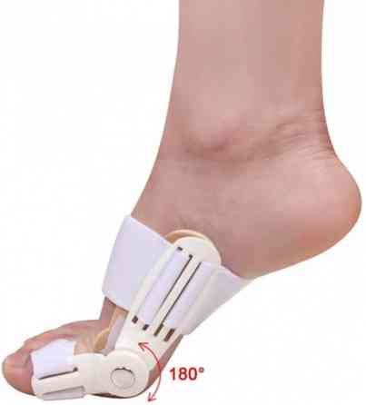 Фіксатор валгус на Стопу для Кісточки Великого Пальця, 1шт/уп Clefers білий Вінниця