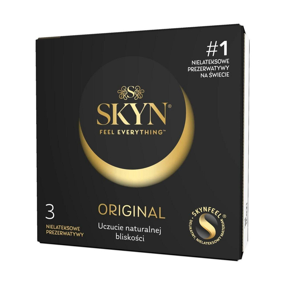 Безлатексні преміум-презервативи SKYN Original 3 шт Sex Aura Київ - фото 1