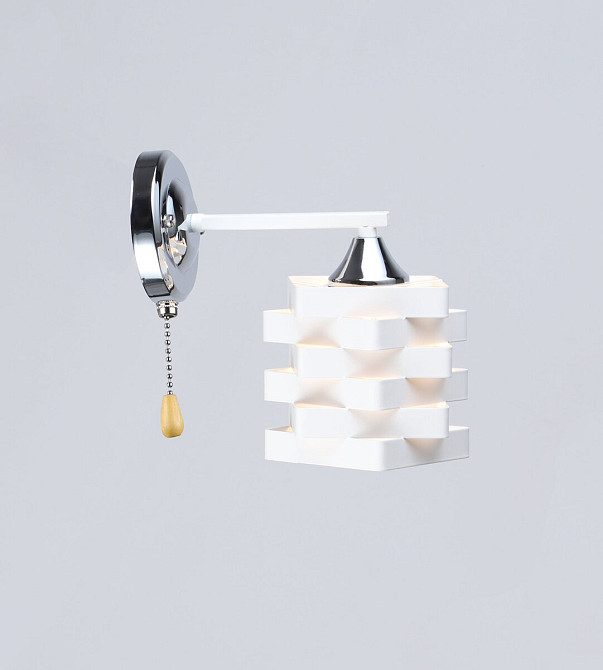 SIRIUS Бра настінне металеве Sirius B A4300/1W WT+CR Коломыя - изображение 1