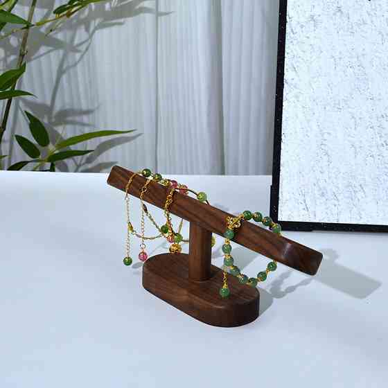 Настольная подставка для драгоценностей, браслетов и часов, деревянная, органайзер для украшений и аксессуаров Каменец-Подольский