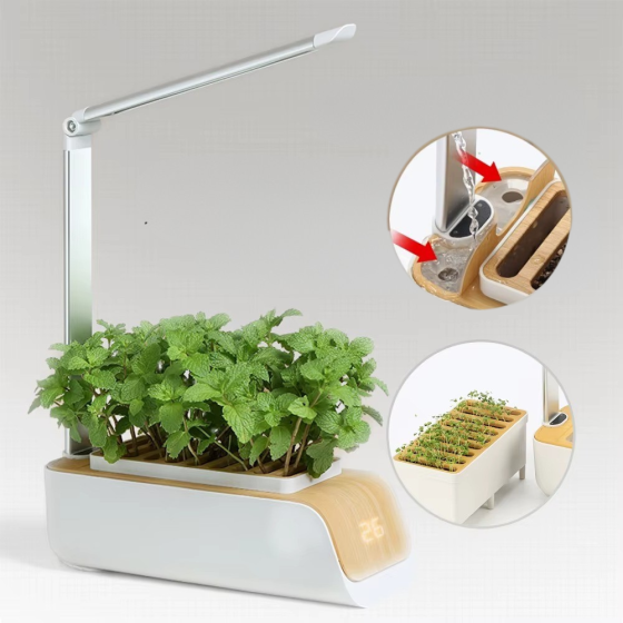 Гидропонная система Smart с LED подсветкой для домашнего выращивания сада,мощность 10 Вт посадочных мест 9 Каменец-Подольский