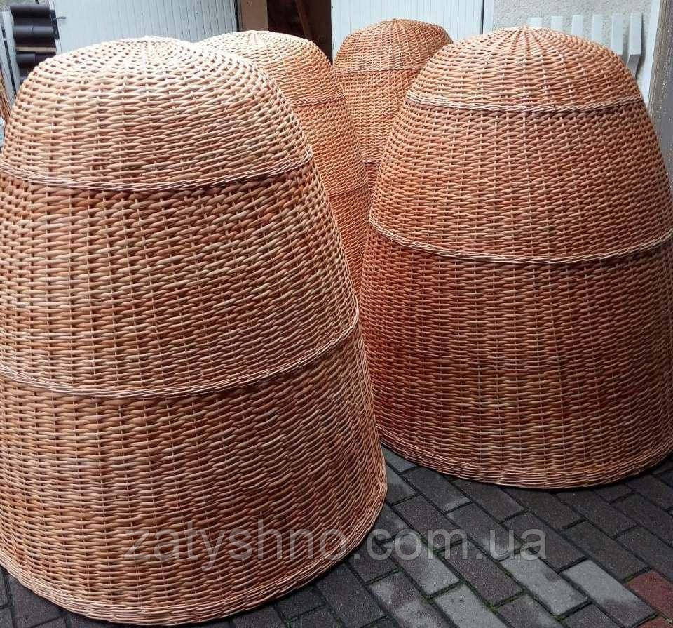 Люстри плетені в кафе різних розмірів Київ - фото 5