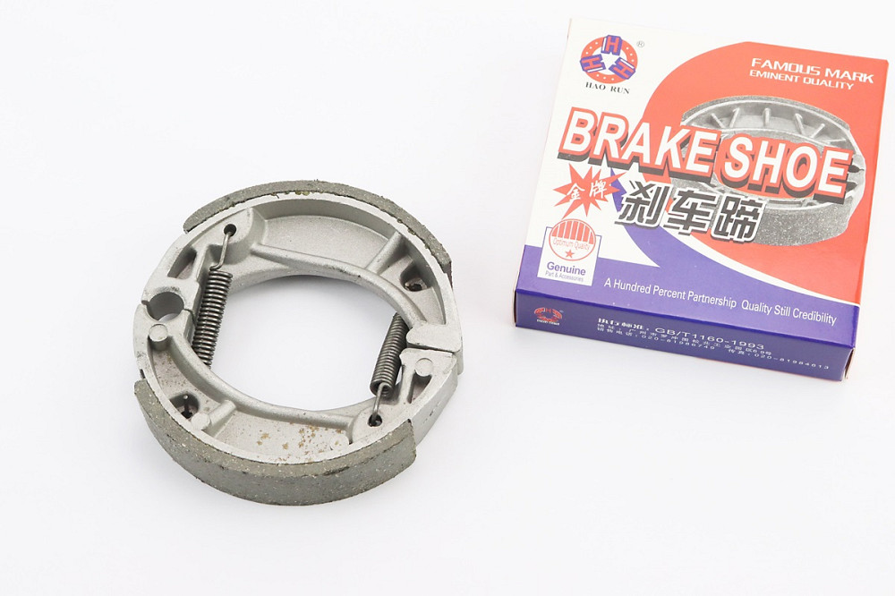 Гальмівні колодки барабан Honda DIO 50 (пружини під кутом), D=90mm Київ - фото 1