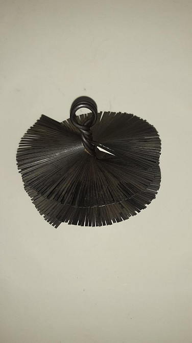 Йоржик для чистки комину зі стальних пластинок діаметром 100 мм Киев - изображение 4