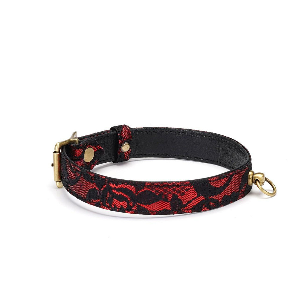 Чокер з кільцем для повідця Liebe Seele Victorian Garden Choker Sex Aura Київ - фото 2