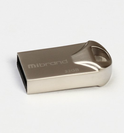 Флешка 32Гб USB 2.0 срібний Hawk Mibrand Житомир
