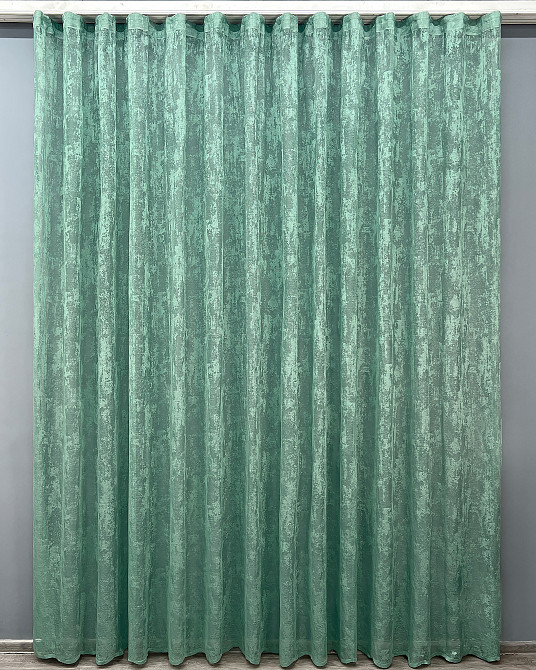 Тюль VR-Textil 2038т Мармур Жакард Вірідіан 500х250 см (42-1432) Київ - фото 2
