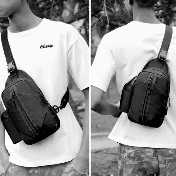 Качественная мужская сумка из кордуры, сумка мессенджер, Мужская сумка-барсетка через плечо Киев - изображение 8