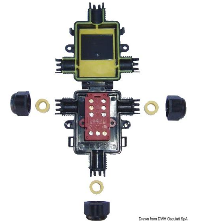 Герметична розподільна коробка Teebox для електромонтажу Київ