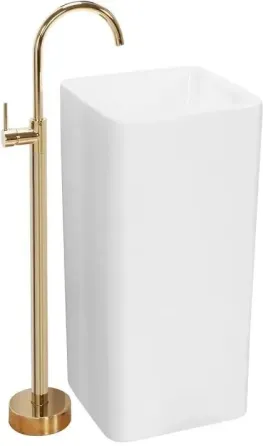 Раковина  Rea Holly 40,5x85 REAU8005 Київ