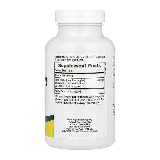 Яблучний пектин Nature's Way Apple Pectin 500 mg - 180 tabs Луцьк