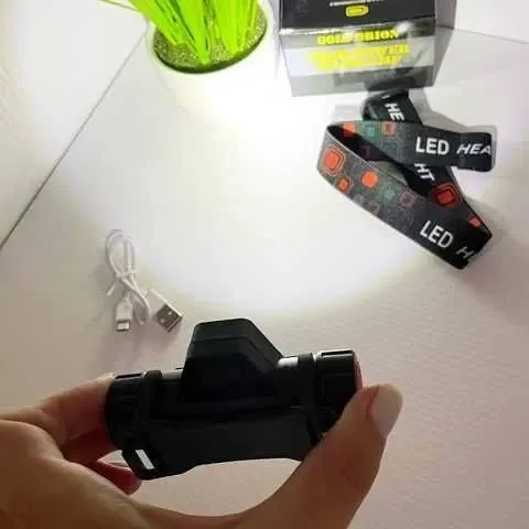 Універсальний ліхтар Bailong BL-8101-XPE+COB налобний і ручний, потужний світлодіодний для туризму та роботи Одеса - фото 14