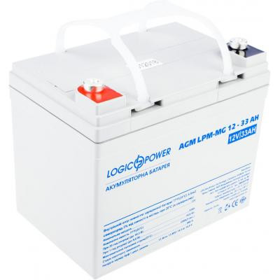 Батарея к ИБП LogicPower LPM MG 12В 33Ач (6558) Винница - изображение 1
