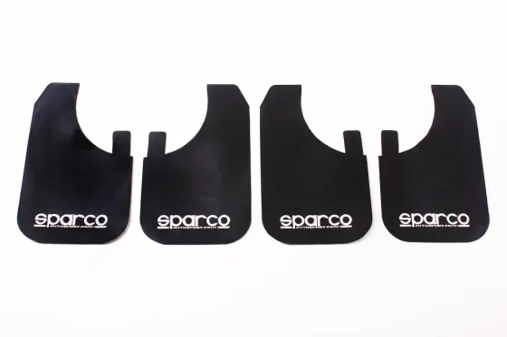 Брызговики универс. Sparco большие черные жесткие (4 шт.) Винница