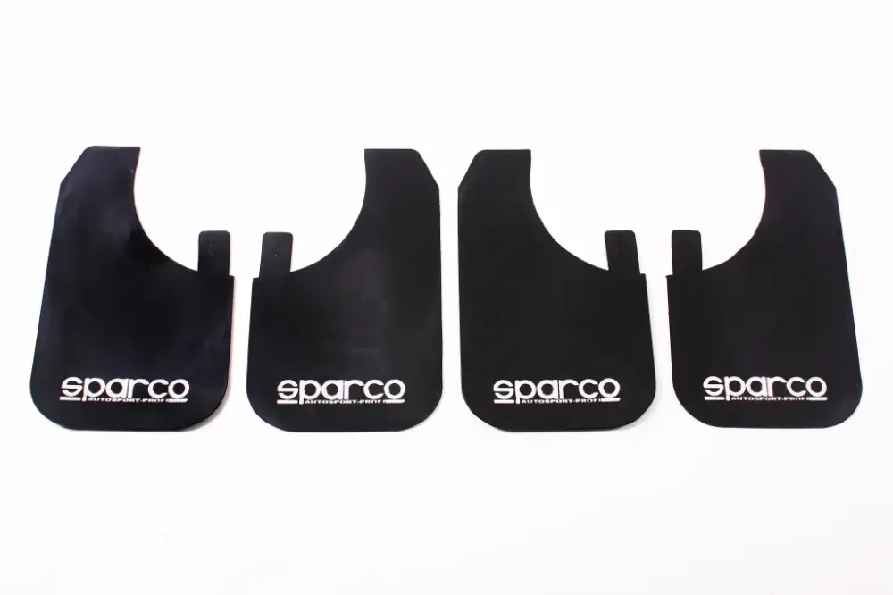 Брызговики универс. Sparco большие черные жесткие (4 шт.) Винница - изображение 1