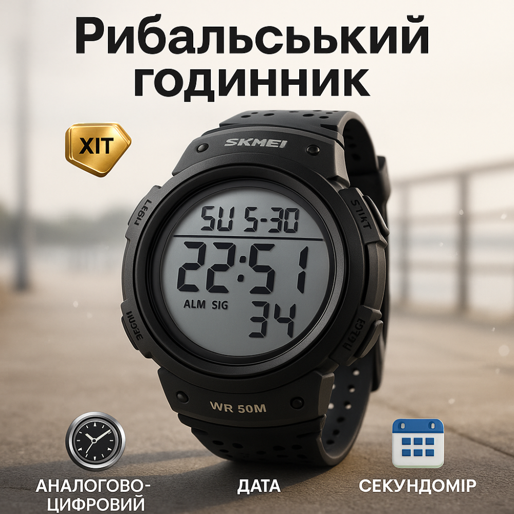 Хорошие мужские часы фирма, Часы для туризма, Модные наручные электронные часы Лучшие военные GF-59 Львов - изображение 15