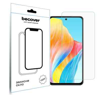 Скло захисне BeCover Oppo A98 5G 3D Crystal Clear Glass (709773) Вінниця
