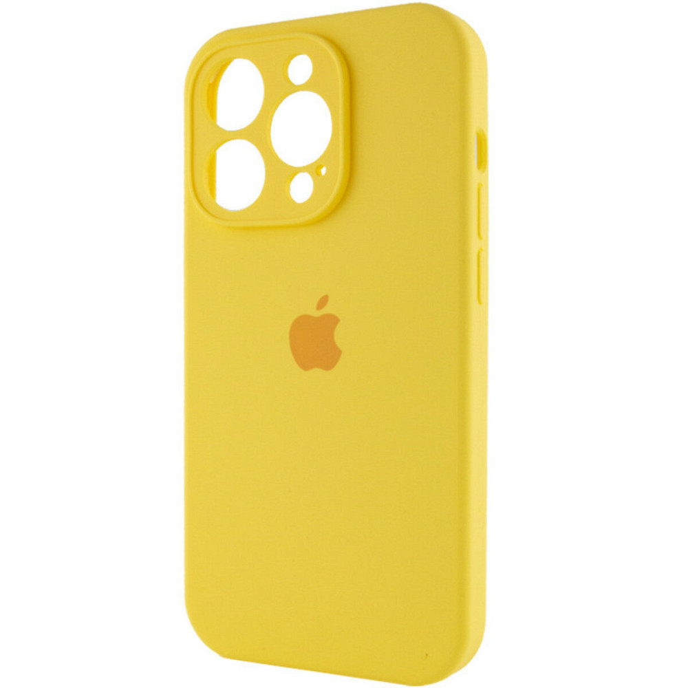 Чохол для смартфона Silicone Full Case AA Camera Protect for Apple iPhone 15 Pro 56,Sunny Yellow Киев - изображение 1