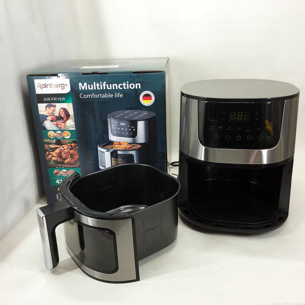 Аэрогриль для приготовления гриля, Фритюрницы електричная, Домашняя фритюрница электрическая без масла IE-54 Львов - изображение 15