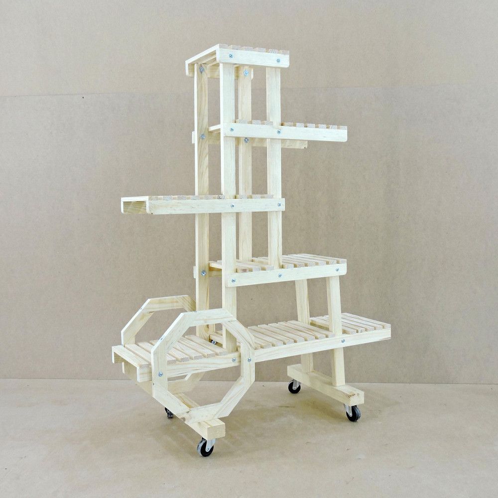 Підставка для квітів "Муліно" на коліщатках бланже Миколаїв - фото 4