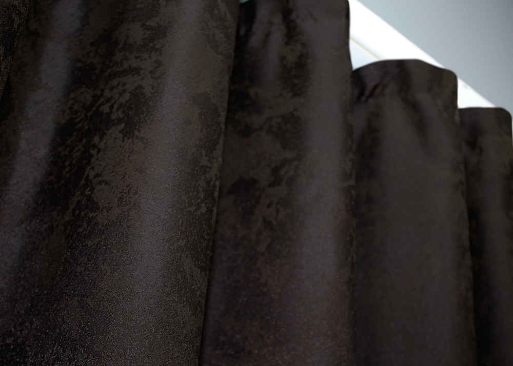 Комплект штор VR-Textil Жакард Мрамор Al1 № 613ш 130х170 см 2 шт Венге (35-0168) Київ - фото 5