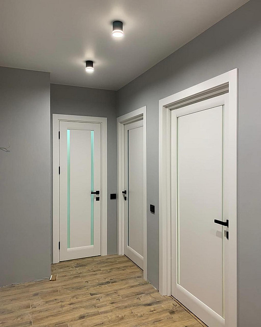 Дверцята екошпон, Полотно, серія Millenium (ML-62) Білий матовий Київ - фото 2