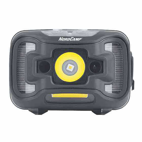 Фонарь налобный Nord Camp 330Lm, 5W CREE XTE+COB, 1800mAh, с сенсором белый/красный Львов