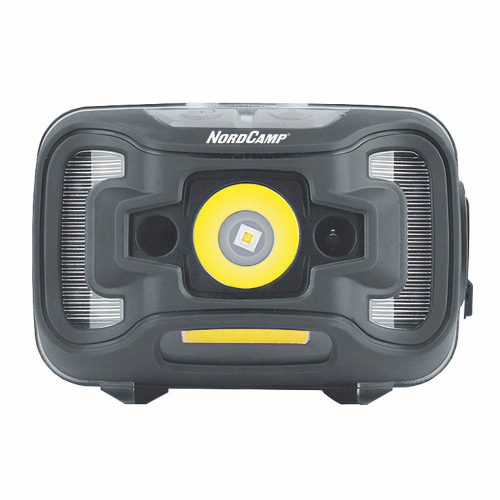 Фонарь налобный Nord Camp 330Lm, 5W CREE XTE+COB, 1800mAh, с сенсором белый/красный Львов - изображение 2