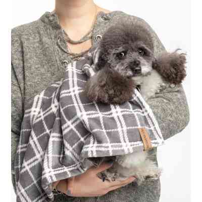 Коврик для животных Pet Fashion Bliss 1 70.5х55.5 см серый в клетку (4823082441334) Винница