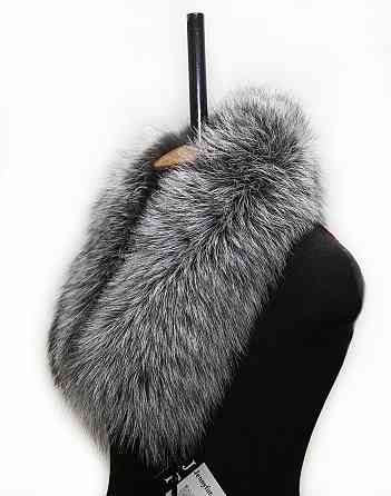 Комір жіночій з чорнобурки на підкладці довжина 75см Харків