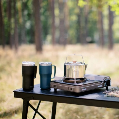 Термокружка Tribe Travel Mug 600 мл black (T-FA-0034-black) Вінниця - фото 8