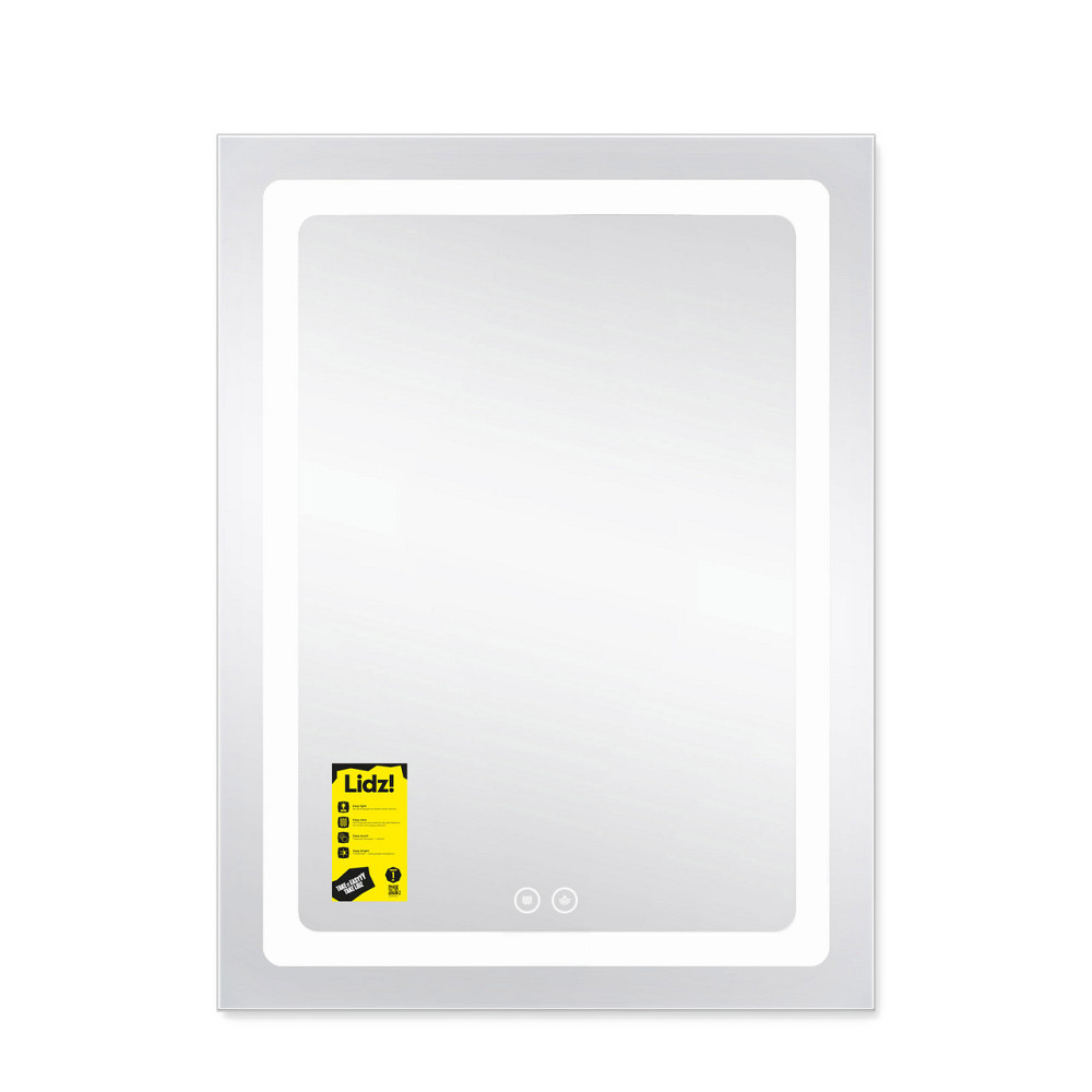 Зеркало Lidz Kubis 600х800 с LED-подсветкой Touch, с антизапотеванием, с диммером, рег. яркости LD78LF9376080 Киев - изображение 11
