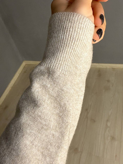 Светр жіночий A-N 2403 водолазка гольф базовий з круглим горлом, бежевий, one size Київ - фото 18