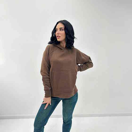 Худі вільного крою з капюшоном "Sky" оптом | Батал Київ