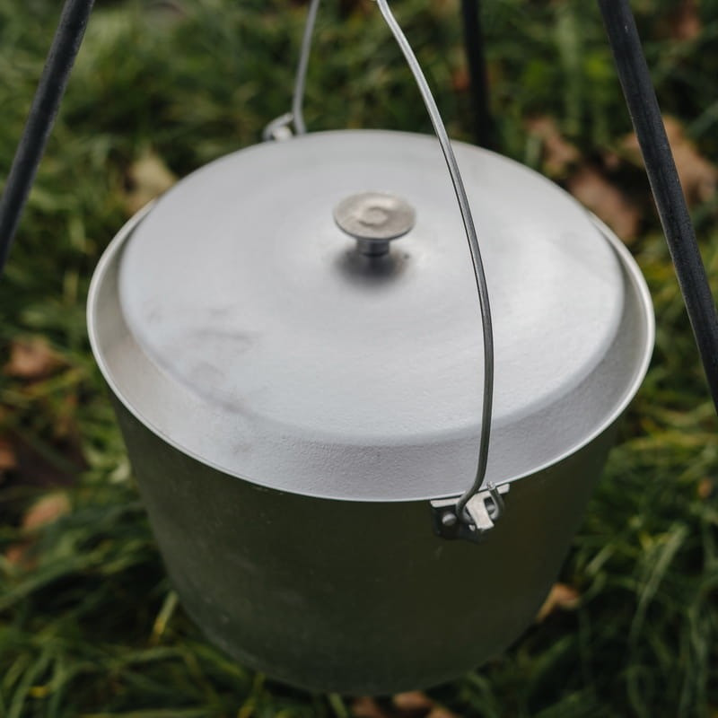 Казан туристичний алюмінієвий 8 літрів для багаття Київ - фото 3