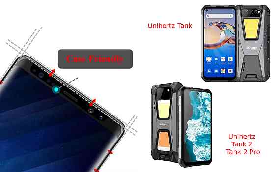 Захисне скло HyperGlass Pro для Unihertz Tank, Tank 2, Tank 2 Pro – максимальна чутливість та захист Київ