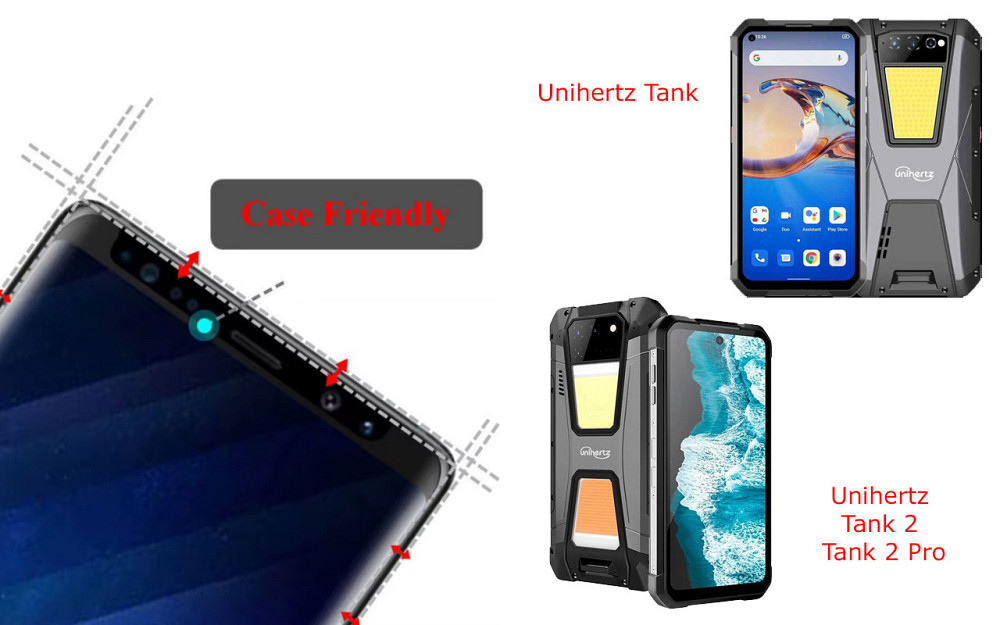 Захисне скло HyperGlass Pro для Unihertz Tank, Tank 2, Tank 2 Pro – максимальна чутливість та захист Київ - фото 4