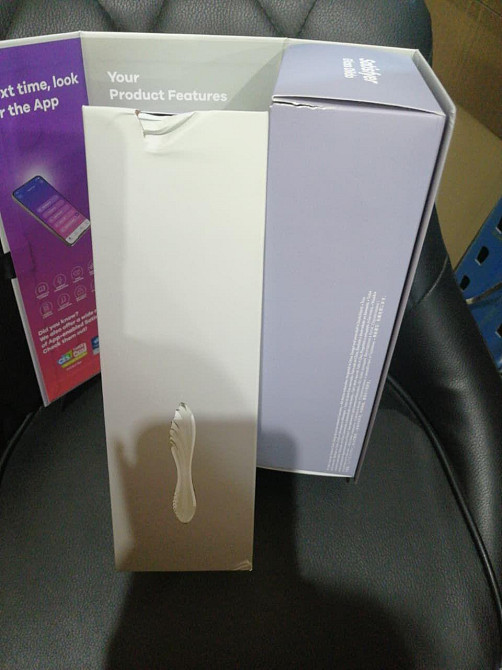 Двусторонний стеклянный дилдо Satisfyer Dazzling Crystal 1 Transparent (мятая упаковка!!!) Sex Aura Киев - изображение 2