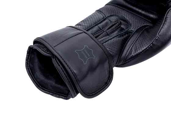 Боксерські рукавички V`Noks Boxing Machine 10 унцій (Винокс) Чорні, натуральна шкіра преміум захист Київ