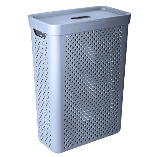 Кошик для білизни 25л сірий мат Simple Алеана Житомир - фото 2